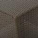 preview thumbnail 3 of 20, Puerta Outdoor Wicker Accent Side Table by Christopher Knight Home