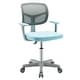 preview thumbnail 26 of 48, Costway Auto Lock Kids Mesh Chair with Armrests Height Adjustable - 21.5''x 20''x 31.5''-36'' Blue
