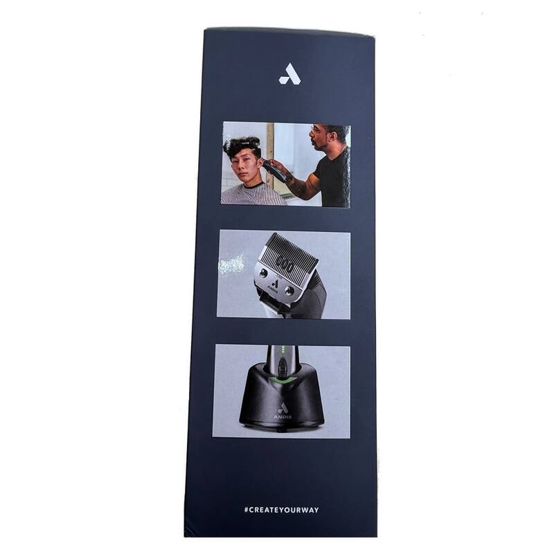 Andis Supra ZR II Cordless Rechargeable Hair & Beard Trimmer, Detachable Blade Clipper - Full Size