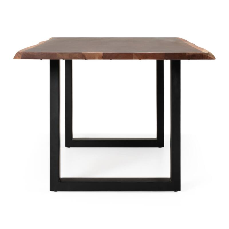Modrest Taylor Modern Live Edge Wood Dining Table