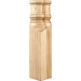 Hardware Resources Column Transition Block with Decorative Styling,