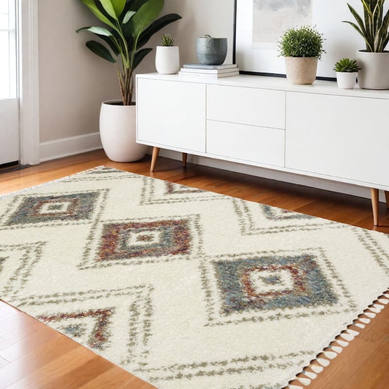 HomeRootsSouthwestern Southwest Runner Area Rug - 64.96' X '45.67' X '1.77