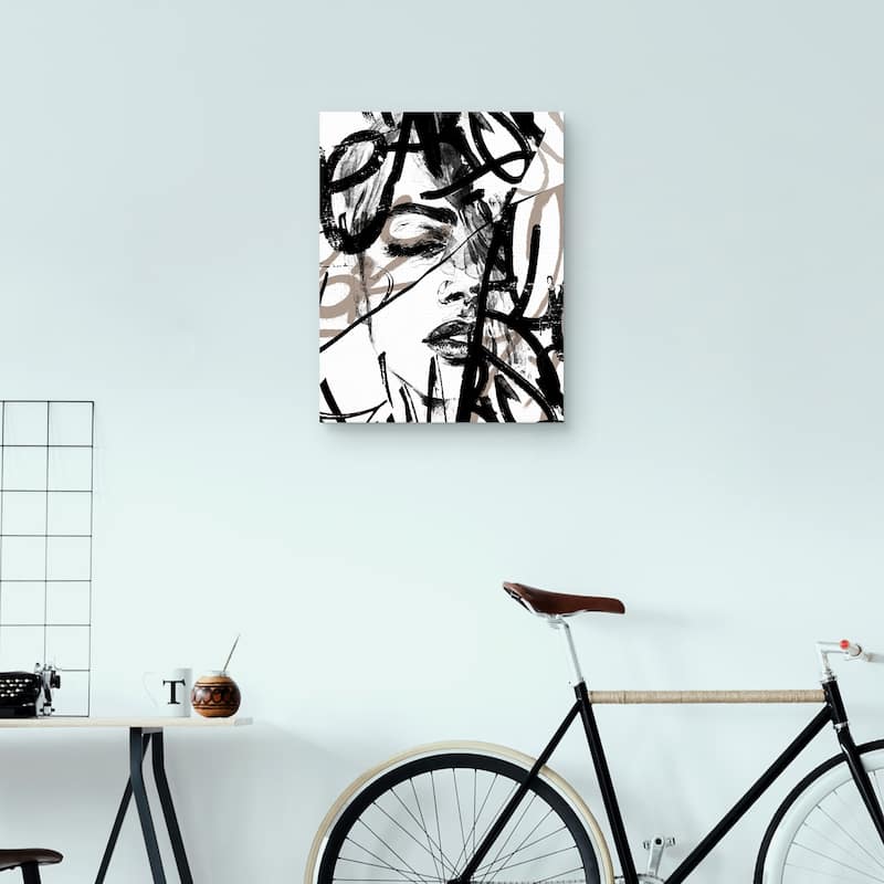 Graffiti by Belle Maison Canvas Art Print