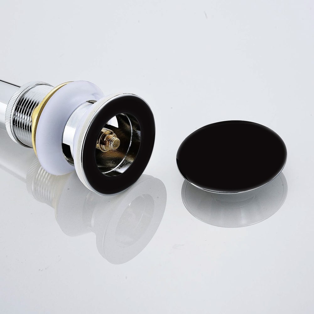 DORNBERG B007A Pop Up Bathroom Sink Drain with Overflow