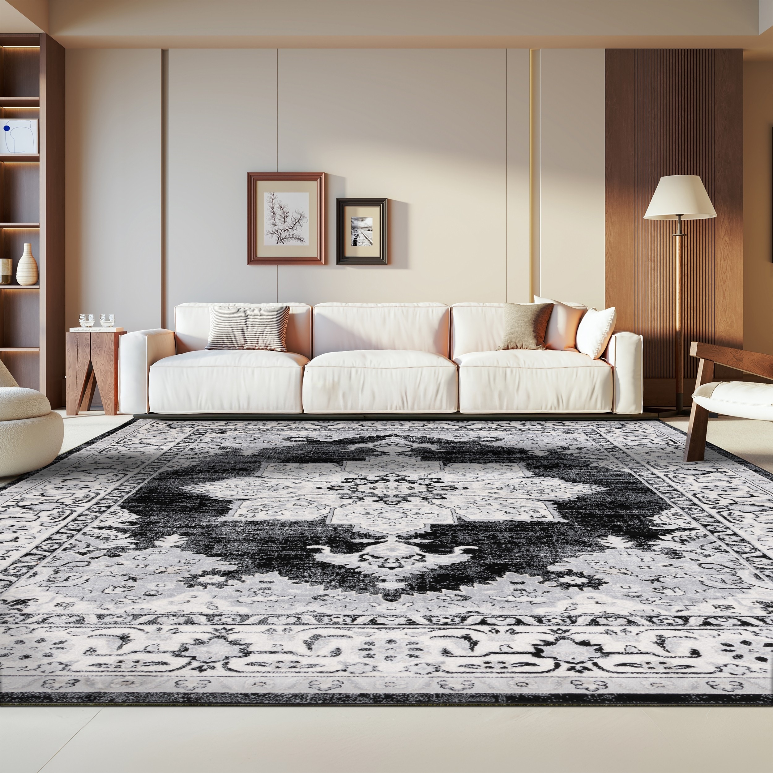 SAFAVIEH Brentwood Zhana Oriental Medallion Rug