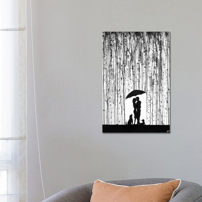 iCanvas "Entwined in Black & White" by Marc Allante Canvas Print - 26x18x1.5