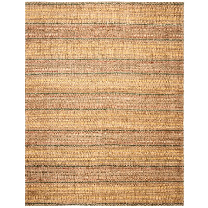 SAFAVIEH Handmade Natural Fiber Alyvia Stripe Jute Rug
