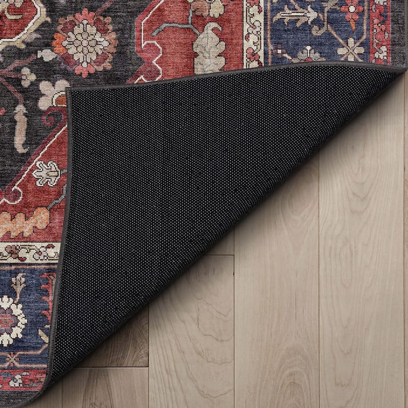 Well Woven Apollo Serapi Jaipur Vintage Medallion Flat-Weave Area Rug