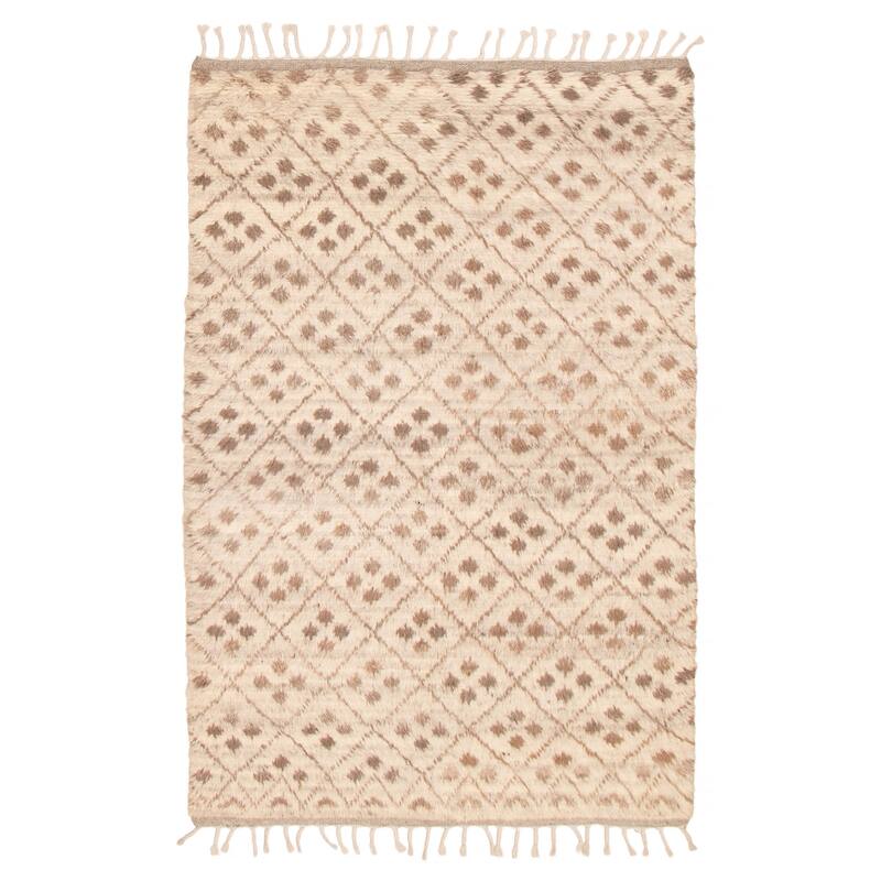 Tangier Ivory Rug 5'1" x 8'0" - 5'1 x 8'0 - Ivory - 5'1 x 8'0