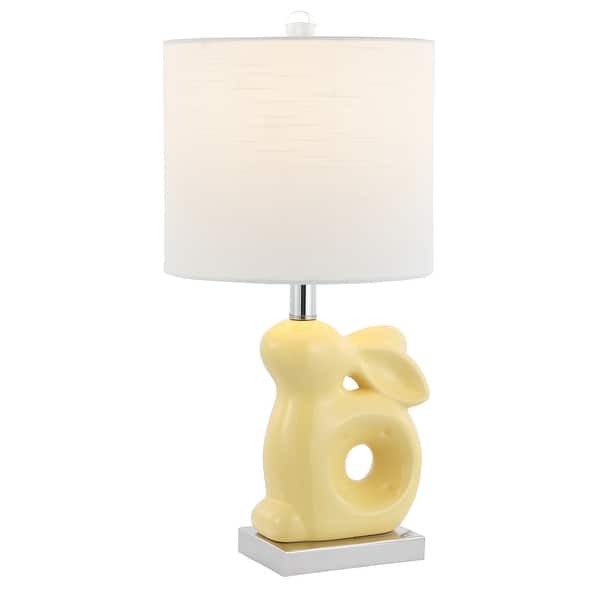 slide 2 of 5, SAFAVIEH Kids Lighting 19" Ruby Rabbit Lamp - 10"W x 10"D x 19"H