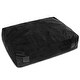 preview thumbnail 3 of 14, Velvet Foam Sensory Mat with Anti-Slip and Washable Cover - 57" x 57" x 12.5" Black