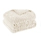 preview thumbnail 67 of 95, Superior Arctic Boho Jacquard Plush Fluffy Fleece Blanket