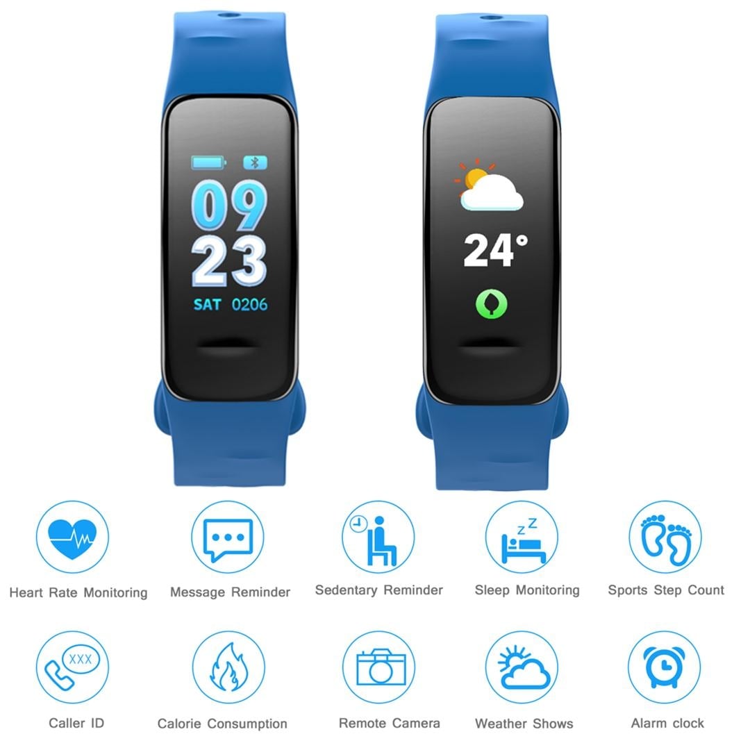 wearable blood pressure monitor smart watch fitness tracker