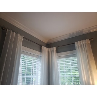 curtains in corner windows