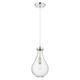 Option Clear Shade / Polished Nickel