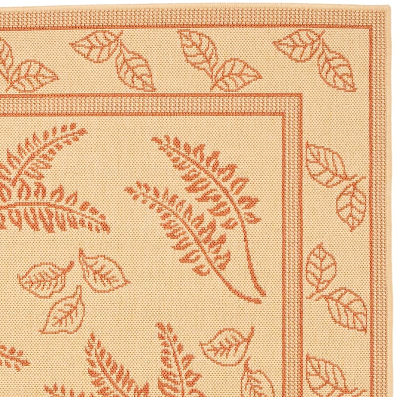 SAFAVIEH Courtyard Rosaria Indoor/ Outdoor Waterproof Patio Backyard Rug