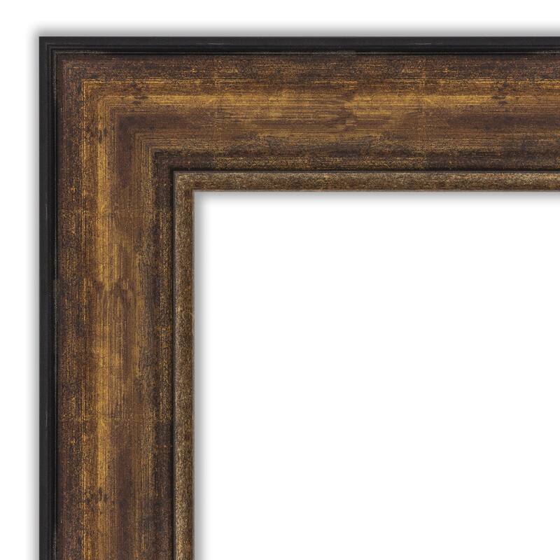 Ballroom Bronze Framed White Corkboard Bulletin Board