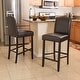preview thumbnail 1 of 64, Logan Bonded Leather Backed Barstool (Set of 2) by Christopher Knight Home