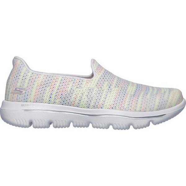 multi colored skechers go walk