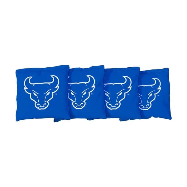 slide 2 of 3, Buffalo Bulls Mascot Cornhole Bags All-Weather Resin Filled