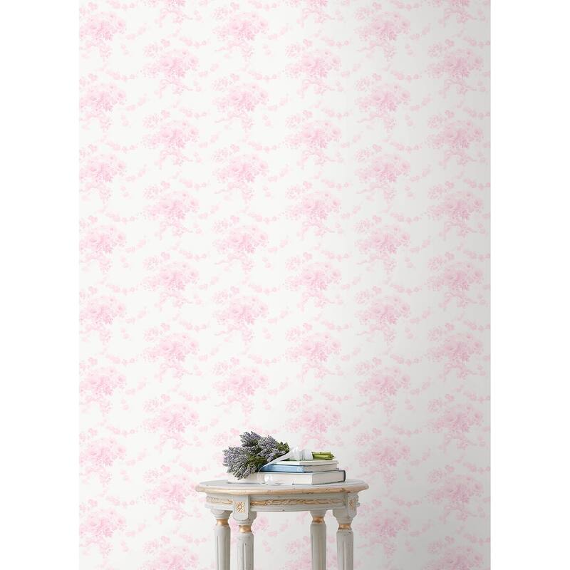 LoveShackFancy Champagne Harbor Pink Dream Wallpaper