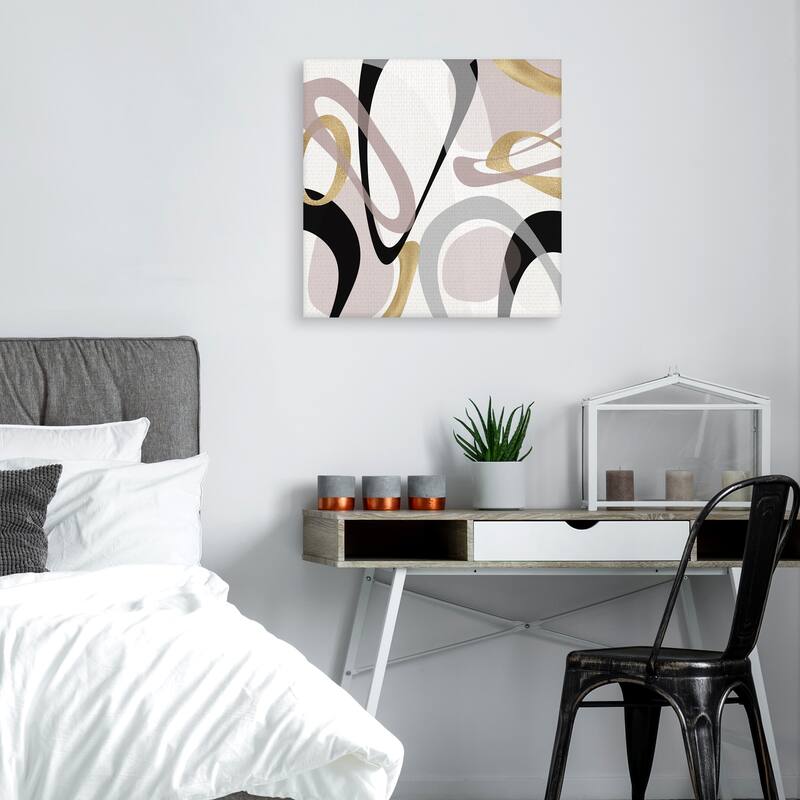 Tumbled Golden I by Susan Jill Canvas Art Print