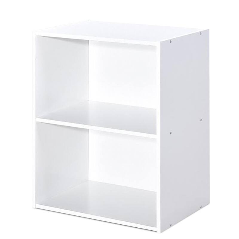 2 Tier Open Night Stand End Table Sofa Side Storage Furniture - 17" x 11.5" x 21.5" (L x W x H)
