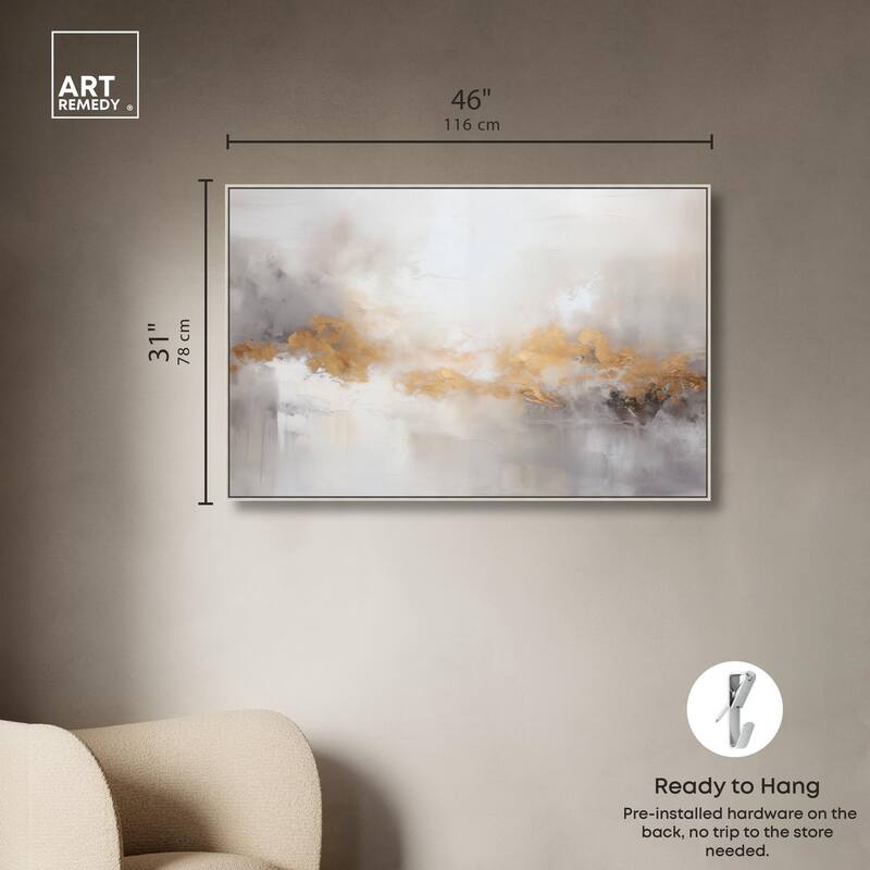 Cloudborn Glow II Canvas by Art Remedy