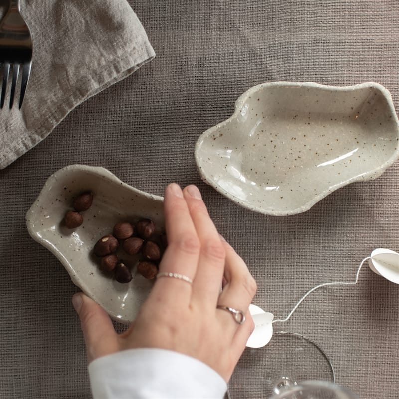 FLOW PLATE- ND - Off White