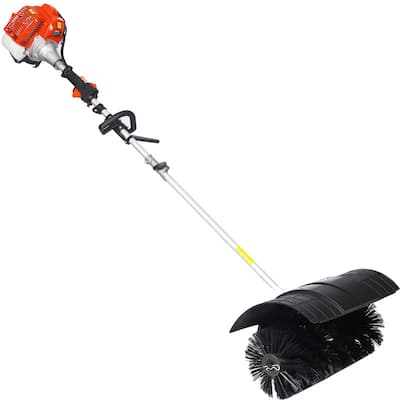 snow sweeper GASOLINE POWERED BROOM SWEEPER,52CC 2 STROKE ,BROOM BRUSH 21x10" EPA