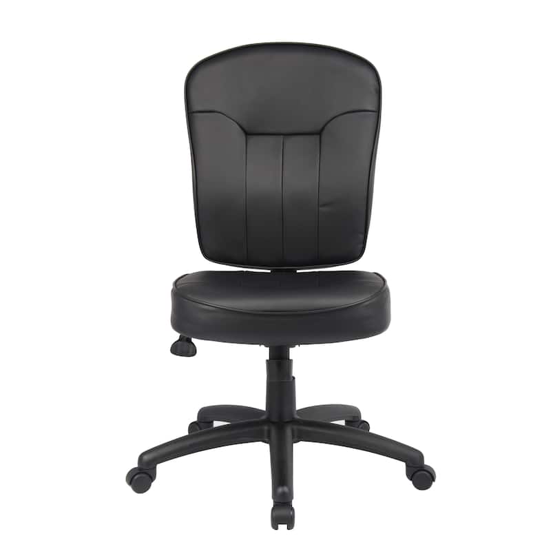 Boss Bonded Leather Mid-back Task Chair