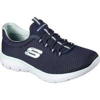 Skechers Women's Summits Training Sneaker Navy/Aqua