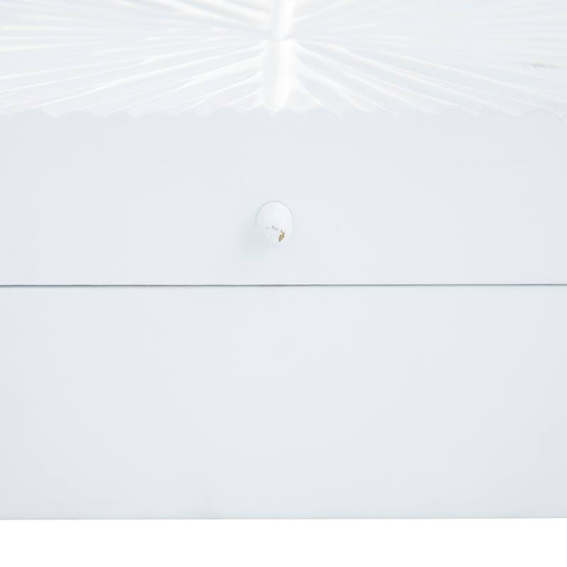 CosmoLiving by Cosmopolitan Wood Contemporary Boxes Wood 4 x 10 x 6 - S/2 10", 8"W