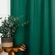 Aurora Home Solid Insulated Thermal Blackout Curtain Panel Pair
