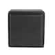 Option Black Faux Leather