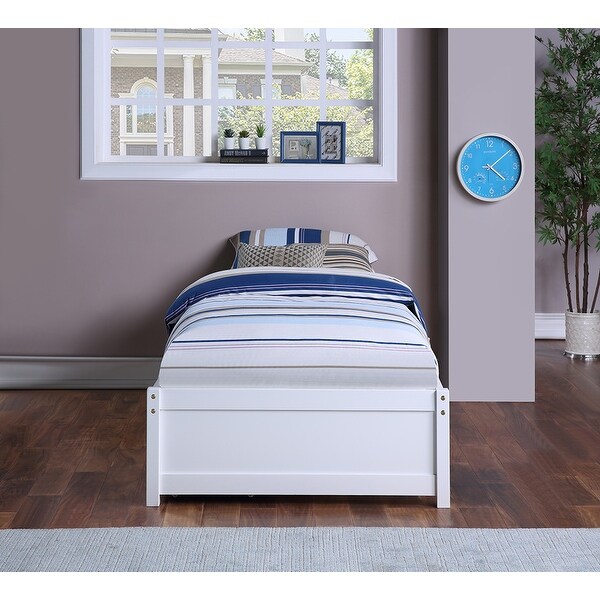 Moda Twin Bed with 2 Storage drawers White Bed Bath Beyond