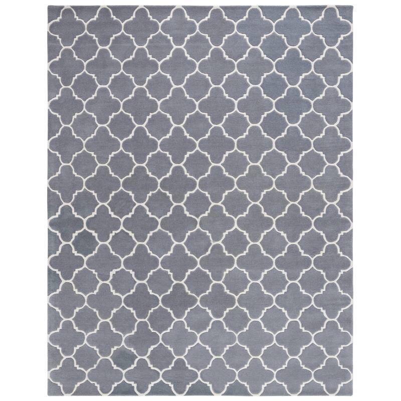 SAFAVIEH, Handmade Chatham Caisa Modern Moroccan Wool Rug