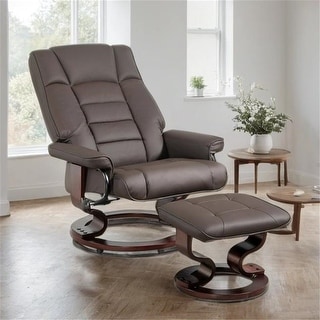 Recliner with Ottoman, Swivel Recliner Chair and Ottoman