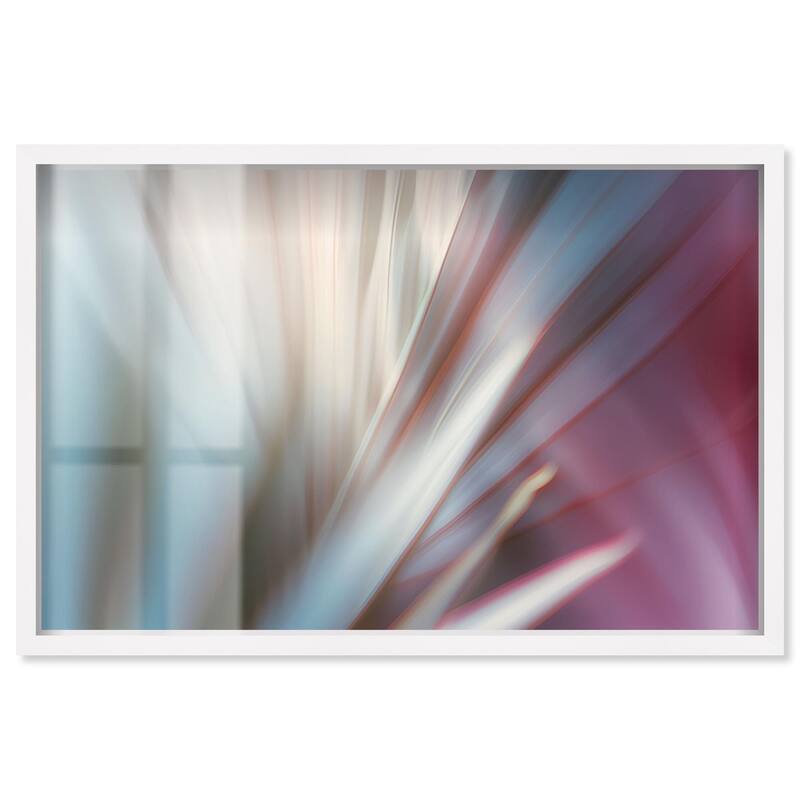 Pastel Speed I Shadowbox by Art Remedy - White - 24" x 16"