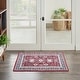 preview thumbnail 4 of 15, Nourison Fulton Indoor only Persian Area Rug 2' x 3' - Red - Rectangle