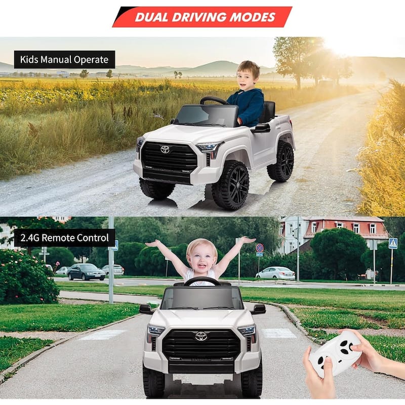 12V Electric Ride-On Toy Car for Kids with Remote