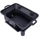 preview thumbnail 11 of 13, Oval Cast Iron Portable Outdoor Grill with Carry Handle Charcoal Fueled - 19"L