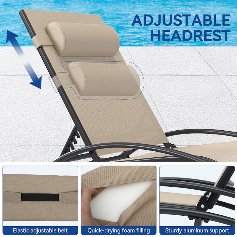 Lounge Chair And Side Table (3-Piece Set)