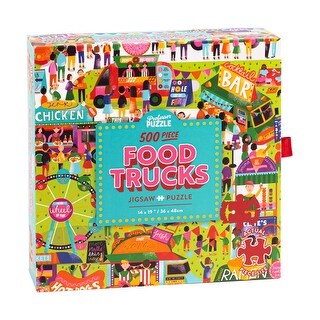 Food Trucks Jigsaw Puzzle -  500 Pcs - N/A
