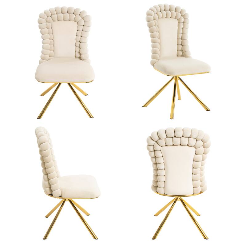 Upholstered Accent Chairs Dining Chairs Set of 2