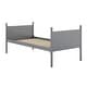 preview thumbnail 54 of 68, Convertible Solid Wood Bunk Bed Frame for Kids with Ladder, No Box Spring Needed