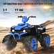 preview thumbnail 13 of 80, Costway 12V Kids 4-Wheeler ATV Quad Ride On Car w/ LED Lights Music - 42''x25.5''x29''(LxWxH)