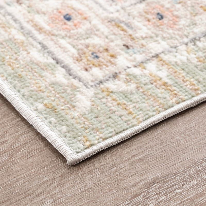 Crosswood Camilla Traditional Floral Indoor Polyester Area Rug