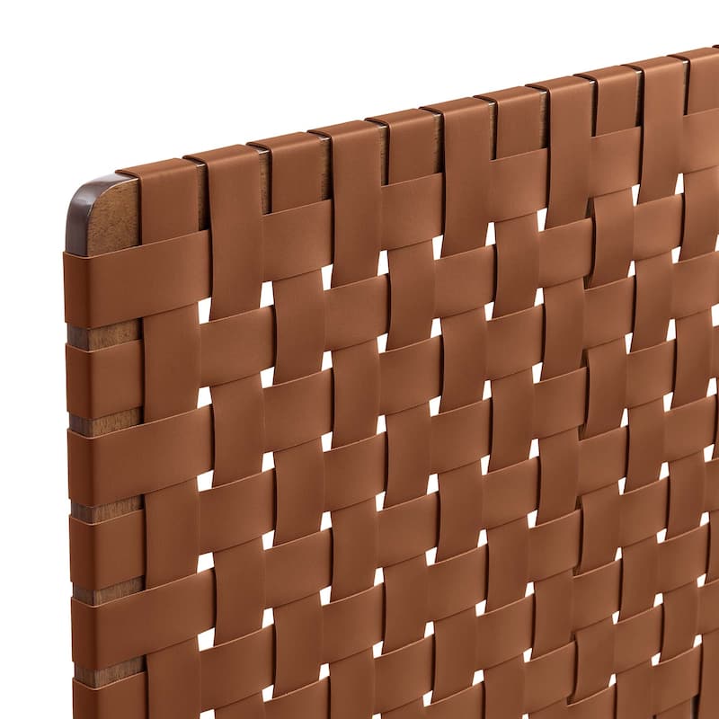 Sparta Twin/Full/Queen/King Vegan Leather Weave Headboard
