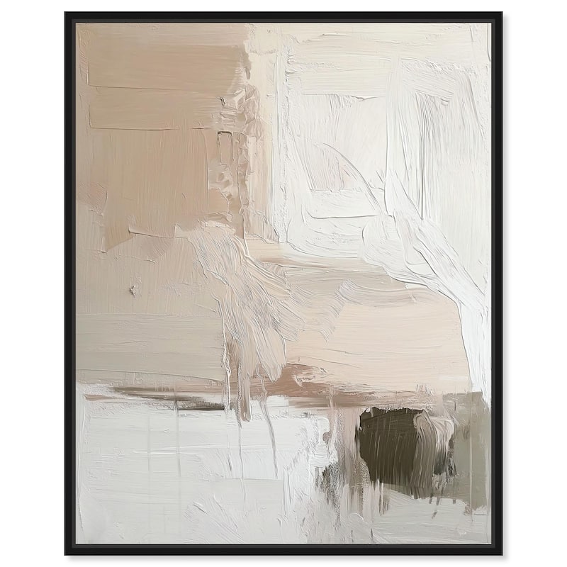 Gentle Strokes of Nature I Canvas by Art Remedy - 16" x 20" - Black